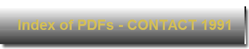 Index of PDFs - CONTACT 1991
